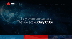 Desktop Screenshot of cbsinteractive.com