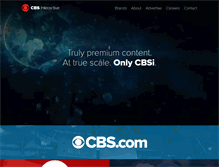 Tablet Screenshot of cbsinteractive.com